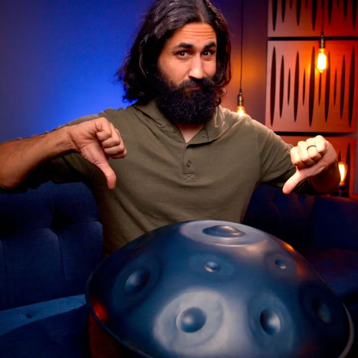 NEVER do this... How NOT to play the Handpan!